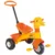 Tricicleta pentru copii Pilsan Duck Yellow, sistem roata libera, control al directiei, spatiu de depozitare, greutate admisa 35 kg