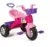 Tricicleta pentru copii Pilsan Star Pink ,maner parental detasabil,cosulet depozitare in fata si spate,roata fata cu aparatoare noroi,sezut cu spatar, de la 2ani ,greutate suportata maxim 35kg
