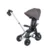 Tricicleta pentru copii Qplay Nova Negru ultrapliabila, roti Eva, cadru din aluminiu, scaun rotativ, sistem roata si ghidon liber, varsta 10 luni+