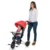Tricicleta pentru copii Qplay Nova Rosu ultrapliabila, roti Eva, cadru din aluminiu, scaun rotativ, sistem roata si ghidon liber, varsta 10 luni+
