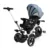 Tricicleta pentru copii Toyz Dash Blue cu maner parental, scaun reversibil si spatar reglabil cu pozitie de somn, suport picioare, frana si copertina,pana la 25 kg