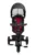 Tricicleta pentru copii Toyz Saber Red pliabila, multifunctionala cu spatar reglabil si pozitie de somn, copertina si maner parinte cu inaltime reglabila, pana la 25 kg