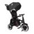 Tricicleta pliabila Qplay Rito Plus, Negru