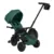 Tricicleta ultrapliabila Qplay Nova Max Verde, maner telescopic, spatar rotativ si reglabil, cadru din aluminiu, roti Eva, accesorii incluse