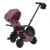 Tricicleta ultrapliabila Qplay Nova Max Violet, maner telescopic, spatar rotativ si reglabil, cadru din aluminiu, roti Eva, accesorii incluse