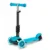 Trotineta 3 in 1 pentru copii Ricokids Buggy Albastru cu scaunel reglabil,inaltime ghidon reglabila,roti cu lumini LED,platforma antiderapanta,cadru din aluminiu,manere ergonomice si cosulet pentru accesorii