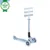 Trotineta Globber Junior ECO Albastru, pliabila, ghidon din aluminiu reglabil, roti cu Led, greutate admisa 50 kg