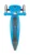 Trotineta Globber Primo albastru, pliabila, ghidon reglabil, platforma antiderapanta, greutate suportata 50 kg, varsta 3 ani+