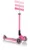Trotineta Globber Primo roz, pliabila, ghidon reglabil, platforma antiderapanta, greutate suportata 50 kg, varsta 3 ani+