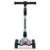 Trotineta Kidwell Jax Gray Black cu 3 roti, pliabila, reglabila, din aluminiu, greutate admisa 50 kg, varsta 3 ani+