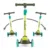 Trotineta Kidwell zoocar Dinosaur, lumini LED, ghidon reglabil din aluminiu, greutate suportata 25 kg, varsta 3 ani+