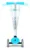 Trotineta Primo V2 Lights Sky Blue cu 3 roti LED, ghidon reglabil, platforma antiderapanta, greutate admisa 50 kg