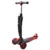 Trotineta Red Arrow Action One, cu roti luminoase si late, Rosu