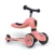 Trotineta copii cu sezut, transformabila 2 in 1, HighwayKick 1 Peach, 1-5 ani, pana la 50 kg, Scoot Ride
