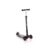 Trotineta cu 4 roti si leduri Lorelli Rapid, Black Flash