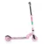 Trotineta din aluminiu Byox Miracle Pink pliabila, inaltime reglabila, roti Led, sonerie, greutate admisa 50 kg