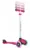 Trotineta evolutiva 4 in 1 Globber Evo Comfort Lights Rosie, ghidon reglabil, roti Led, greutate admisa 50 kg