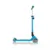 Trotineta evolutiva Globber Go-Up 4 in 1 Deluxe Lights Albastra, ghidon reglabil, scaun, maner parinte, roti cu Led, greutate admisa 50 kg