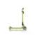 Trotineta evolutiva Globber Go-Up 4 in 1 Deluxe Lights Verde, ghidon reglabil, scaun, maner parinte, roti cu Led, greutate admisa 50 kg