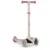 Trotineta pentru copii Jessy Roz cu 3 roti LED, ghidon reglabil, pliabila, platforma antiderapanta, greutate suportata 50 kg