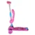 Trotineta pentru copii Novokids Mini Scooter 8010 Roz 2 in 1, cu roti luminoase din silicon, melodii, 3 roti, pliabila, maner reglabil, greutate suportata 50 kg