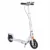Trotineta pentru copii Novokids Plexus Evo Pro Alb din aluminiu, frana pe disc , greutate suportata 100 kg, frana si suspensie duble, diametru roata 200 mm