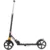 Trotineta pliabila Chipolino Omega Black cu ghidon reglabil, cadru din aluminiu, baza anti-alunecare, cric, greutate admisa 100 kg