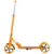 Trotineta pliabila Chipolino Omega Orange cu ghidon reglabil, cadru din aluminiu, baza anti-alunecare, cric, greutate admisa 100 kg
