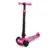 Trotineta pliabila cu 3 roti si lumini, Pilsan, Power Scooter, Roz