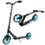 Trotineta pliabila, cu platforma antiderapanta, roti PU 200 mm, Frana spate, Manere ergonomice din spuma, City Scooter Blue Black