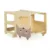 Turn de invatare 3in1 din lemn pentru copii Moni Montessori Learning Tower multifunctional,Constructie usoara si stabila,transformabil in Masuta sau Tabla neagra pentru desen