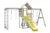 Turn de joaca cu 2 platforme, Wendi Toys, panou de catarare, tobogan, leagan si modul de gimnastica