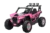 UTV electric 4×4, pentru 2 copii, Kinderauto RZR2000 180W 12V PREMIUM, roz