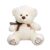 Ursulet de plus, Puffy Friends, Bej, 46 cm