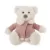 Ursulet de plus cu jacheta roz Amek 22 cm