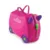 Valiza pentru copii Ride-On Trixie Trunki, Roz, 46 cm