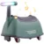 Vehicul RideOn fara pedale pentru copii Nichiduta GlowGO Dark Green cu Roti silentioase pivotante,Sezut confortabil cu spatiu de depozitare,Lumini LED frontale, Muzica