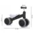 Vehicul copii fara pedale Ecotoys LB1603 negru, scaun confortabil si moale, roti duble fata-spate, varsta 18-36 luni, sarcina maxima admisa 20 kg, roti din plastic moale