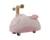 Vehicul fara pedale pentru copii Ride On KikkaBoo Sizzy Pink multidirectional,manere pentru sustinere,sezut ergonomic moale,sistem de protectie antirasturnare,roti pivotante pentru multisuprafete,de la 12 luni
