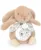 Veioza muzicala cu proiectie, Doudou, Iepuras pufos, 19 cm, Bej