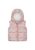 Vesta captusita cu fleece, Rainbow, Minoti, roz