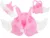 Vesta de inot gonflabila pentru copii Angel Wings Roz