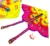 Zmeu pentru copii, Ikonka, din poliester, cu franghie 40 m si maner inclus, dimensiune 90 x 48 cm, Purple Butterfly
